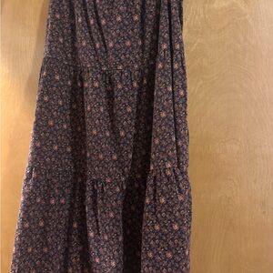 Madewell Floral Maxi Skirt